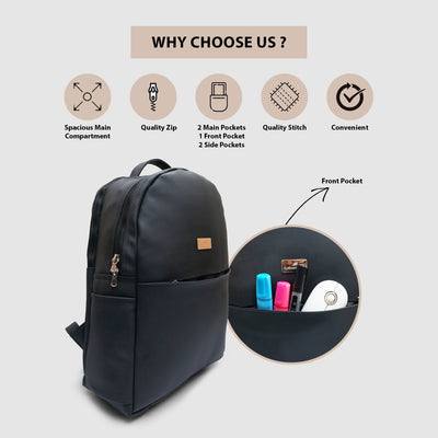Urban Leather Backpack