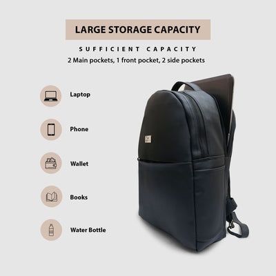 Urban Leather Backpack
