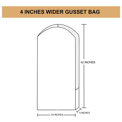 Zippered Cotton Garment Bag