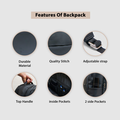Urban Leather Backpack