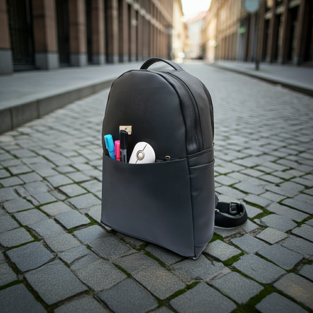 Urban Leather Backpack