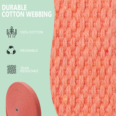 Cotton Colorful Web Straps