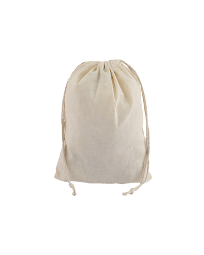 Classic Cotton Double Drawstring Pouch