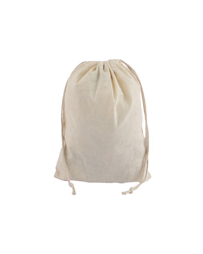 2x3 in Cotton Drawstring Bag