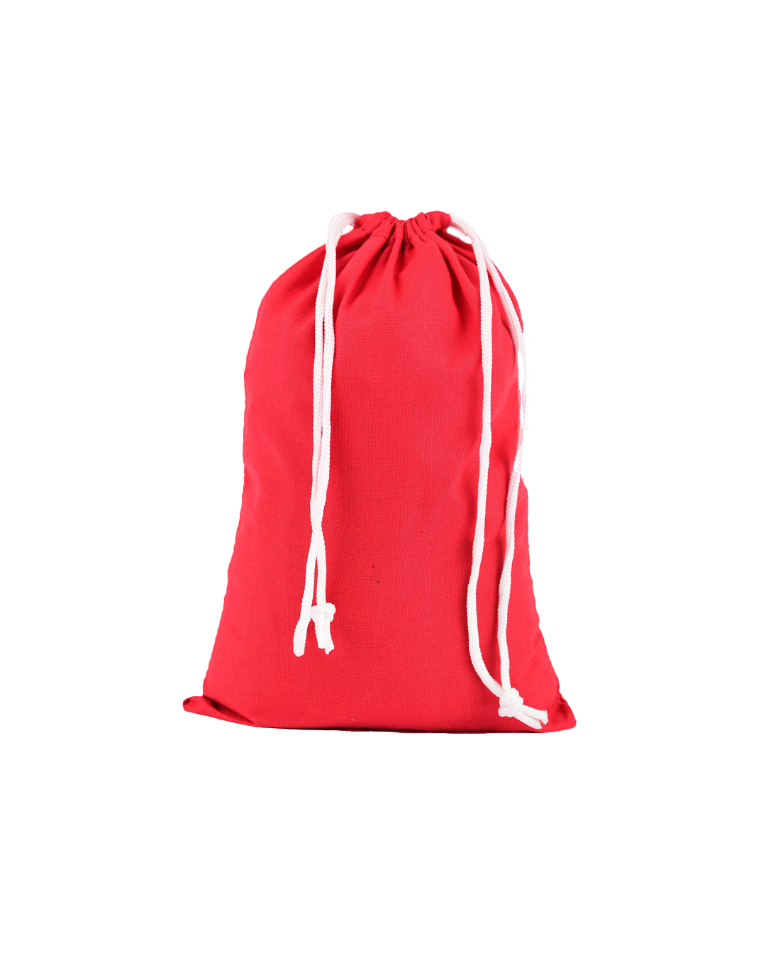 Berry Red Cotton Pouch