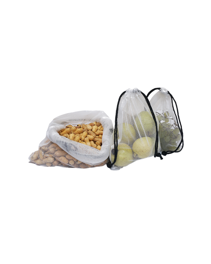 Polyester Mesh Drawstring Pouch