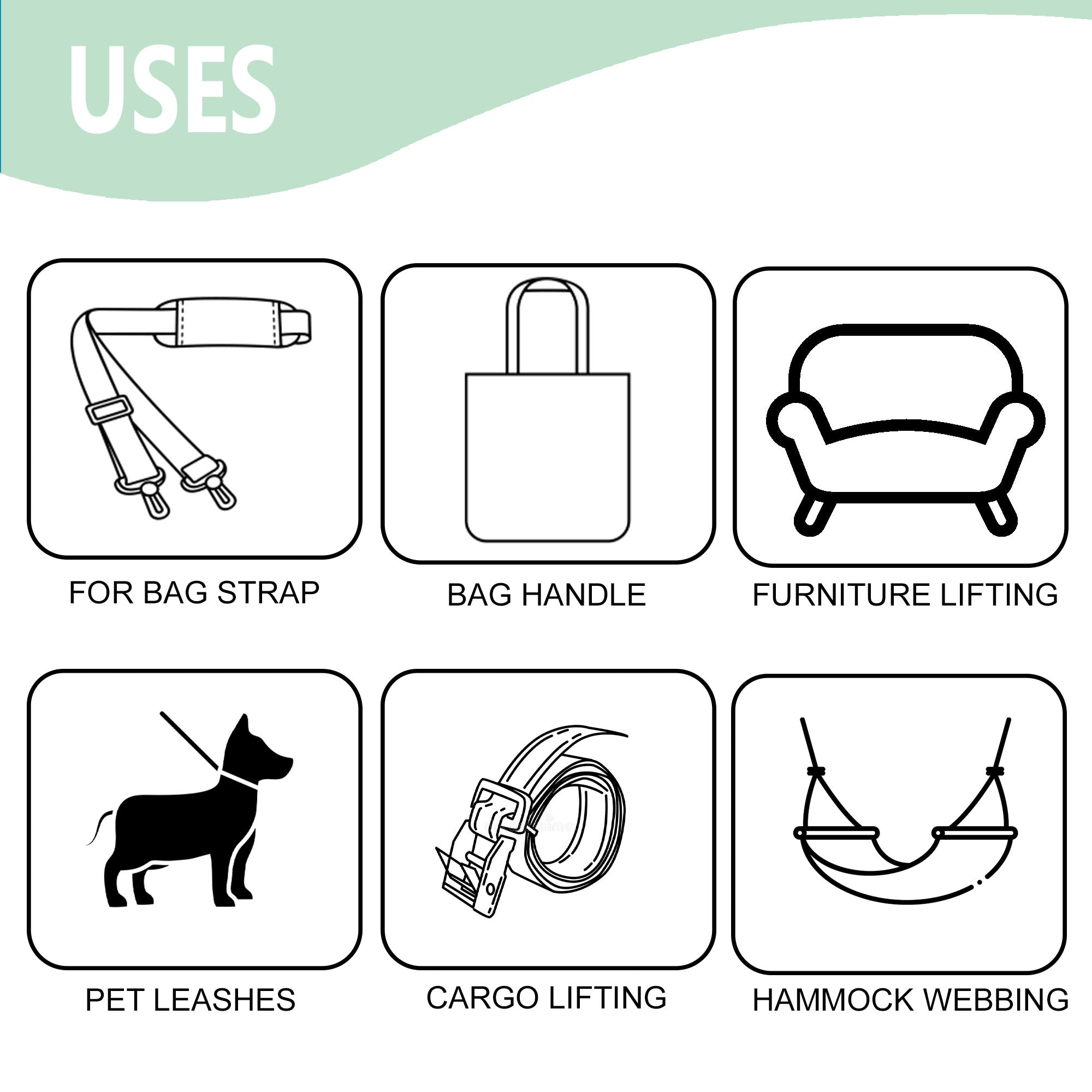 Cotton Furniture Webbing Strap